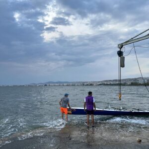 Berkay Ateş Instagram - İlk defa yurtdışında kürek çekme fırsatı buldum. Ne kadar dalgalı bir deniz olsa da harika bir deneyim oldu benim için. Ayrıca İstanbul denizinin gözünü seveyim:)
@modakurekkulubu 💜

Bu güzel süreç için @gurpinarulas ve @isilgunduz ‘e çok teşekkür ederim🤍

Ve beni çok güzel ağırlayan, harika bir antrenman yaptıran,
Nikos, Giannis, Alex ve Danos’a da çok teşekkürler🤍

•

And who hosted me very nicely and made me have a great training,
Many thanks to Nikos, Giannis, Alex and Danos🤍 

Ευχαριστώ
@coastal_rowing_thessaloniki