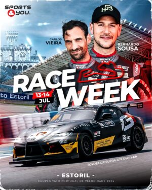 Bernardo Sousa Instagram - The circuit action returns in a special venue: ESTORIL 🇵🇹 See you there!

#ToyotaGAZOORacing #SportsAndYou #SportsAndYouFamily #CPV