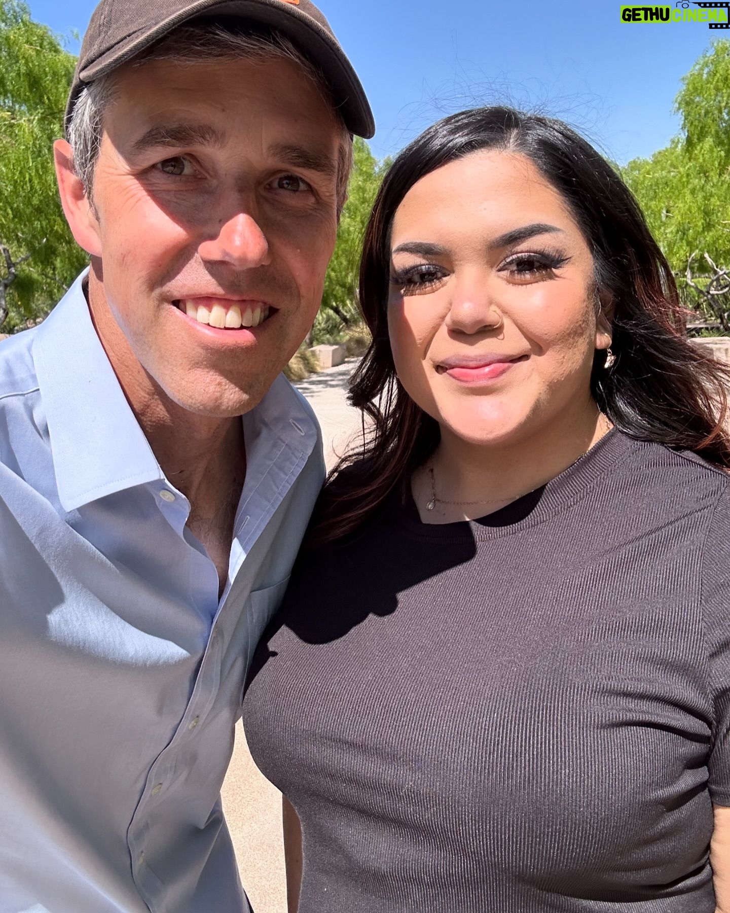 Beto O'Rourke - 6.7K Likes - She’s getting it done!
Diana became a VDR on Friday and today she registered 7 new voters at UTEP.
Imagine if each of us did that and registered 7 voters a week, stayed in touch with them and helped them make a decision to vote in November.
You can sign up to do it with Powered by People through the link in my bio.