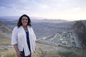 Bettany Hughes Instagram - Castles in the air - in #Treasures of the #SilkRoads tomorrow 7pm @channel4 - come to join me! X