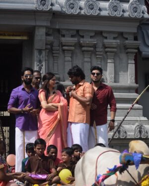 Bhavya Trikha Instagram - Celebrated proper village style pongal with @jayatvofficial ✨ #happypongal 🔥