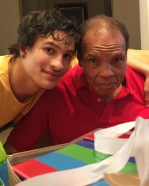 Biaggio Ali Walsh Instagram - Happy Birthday Poppy! You still inspire me to become a better fighter and an even better person each and everyday! Until we meet again 🕊️❤️