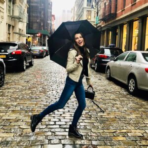 Bianca Haase Instagram - You know you’re from Arizona when the rain makes you this happy.