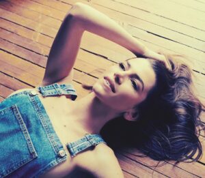 Bianca Haase Instagram - I don’t always pretend I’m in a Fleetwood Mac video, but when I do, I prefer to do it in overalls... on a wood floor... in Malibu. 📷 by the fabulous @paulsmithphotography