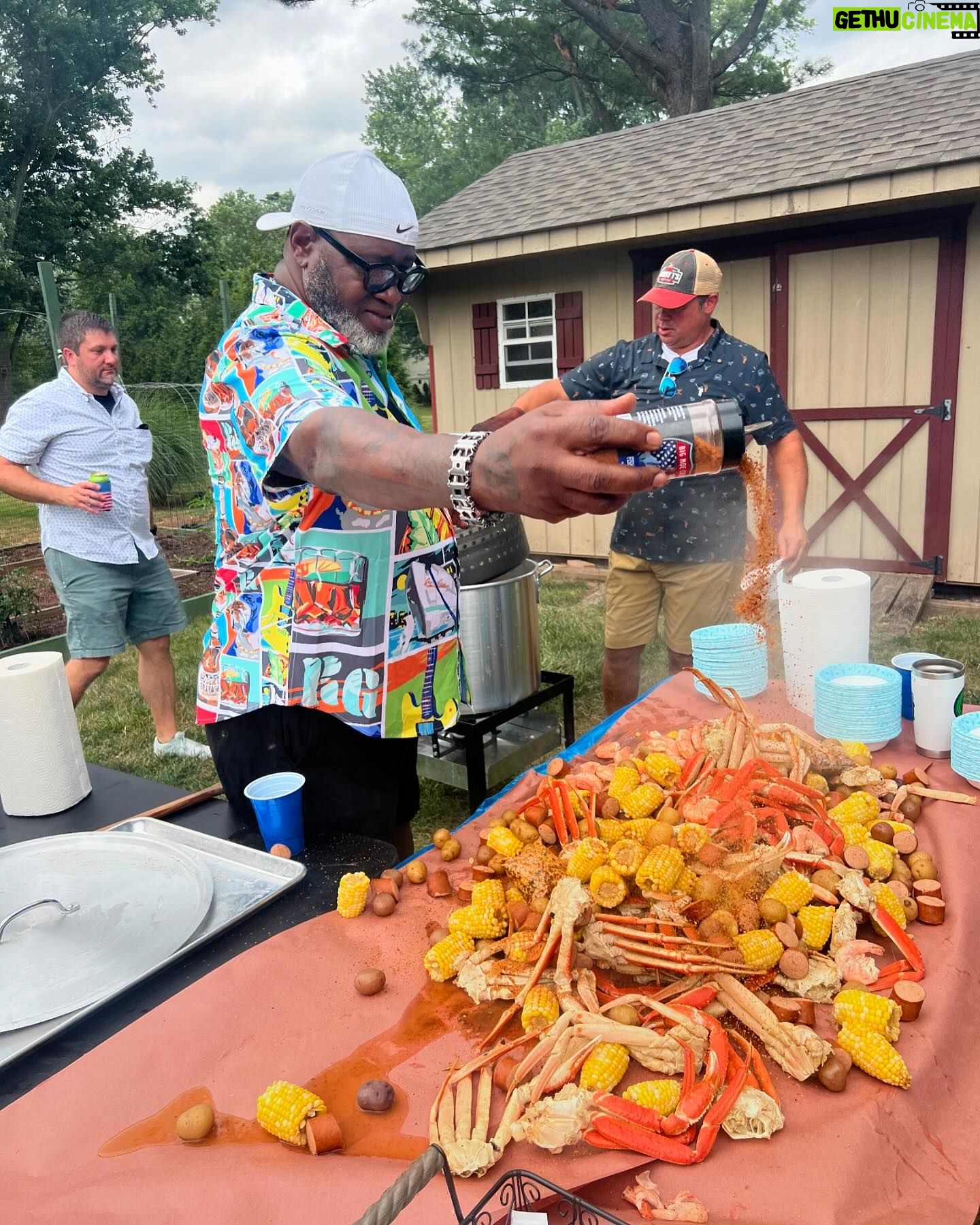 Big Moe Cason - 270 Likes - Crab and shrimp boil for Mighty Mitchās grad party! My friend @bigmoecason came in and killed it! #seafood #seafoodboil #crablegs #shrimp @oldbay_seasoning #summer @mitcheltrudnak