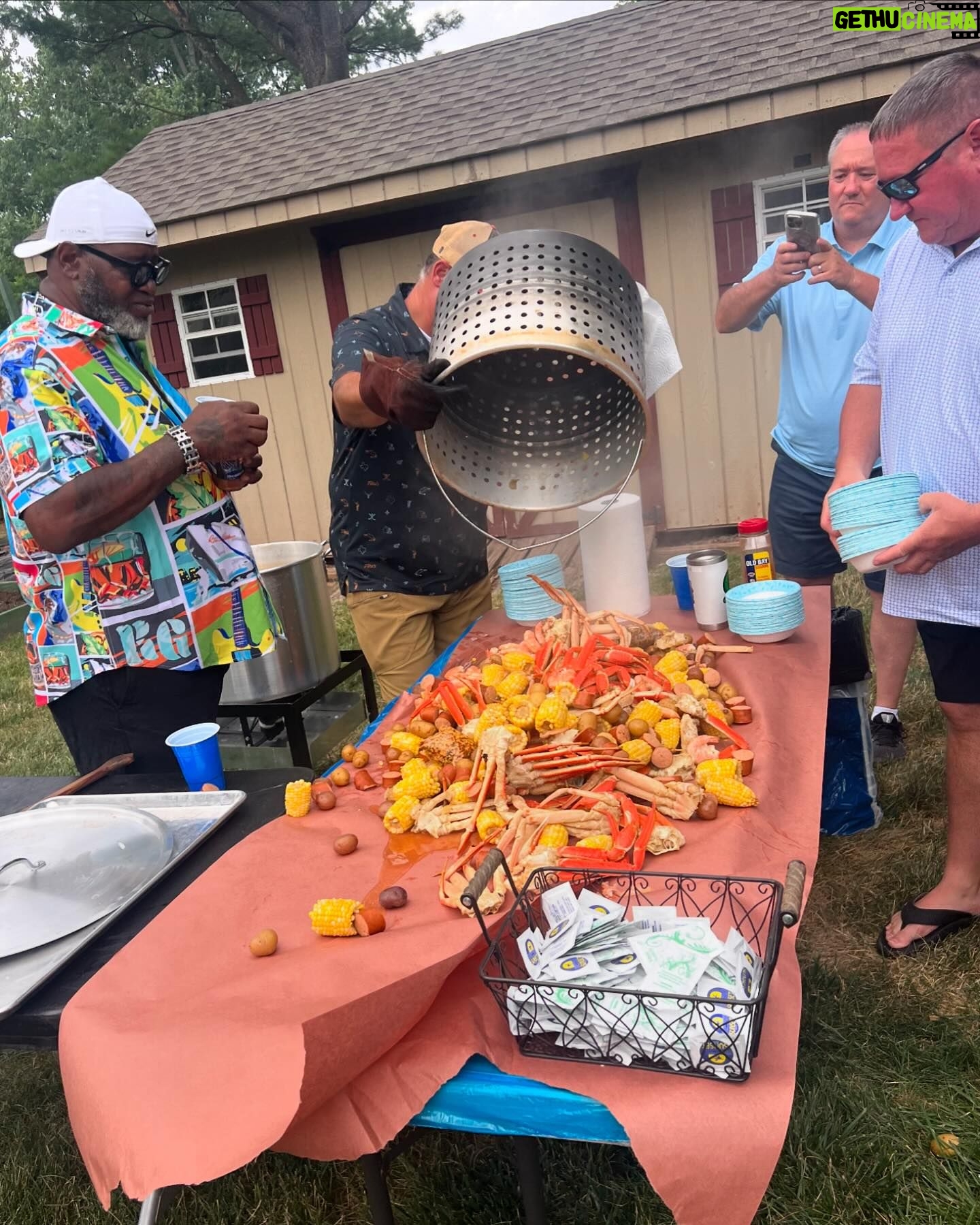 Big Moe Cason - 270 Likes - Crab and shrimp boil for Mighty Mitchās grad party! My friend @bigmoecason came in and killed it! #seafood #seafoodboil #crablegs #shrimp @oldbay_seasoning #summer @mitcheltrudnak