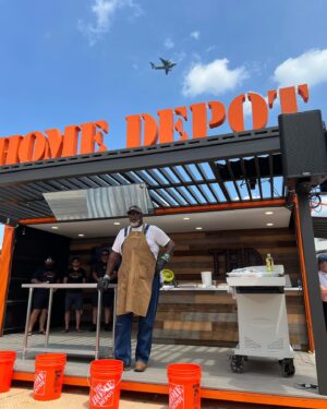 Big Moe Cason Instagram - Did a lil smoked cheesesteak demo yesterday with my @lococookers griddle at the @homedepot stage down here at the Memphis in May world bbq championships #bbq #bbqfamily #memphis #tennessee