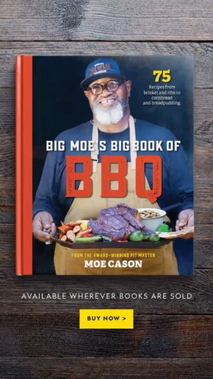 Big Moe Cason Instagram - Big Moe’s Big Book of BBQ is now available! Get all 75 of his family-favorite recipes, from his beloved brisket to his world-famous mac ‘n’ cheese, at the link in bio and wherever books are sold!
 
 
 
#bigmoe #bbqcookbook #natgeobooks #pubday #bookrelease #bbqbook