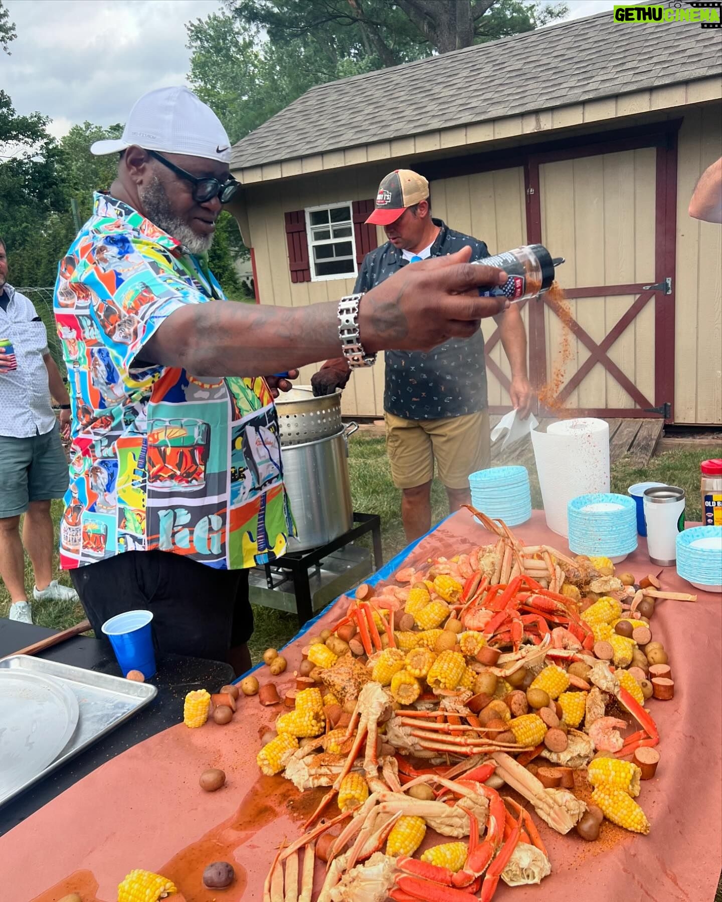 Big Moe Cason - 270 Likes - Crab and shrimp boil for Mighty Mitchās grad party! My friend @bigmoecason came in and killed it! #seafood #seafoodboil #crablegs #shrimp @oldbay_seasoning #summer @mitcheltrudnak