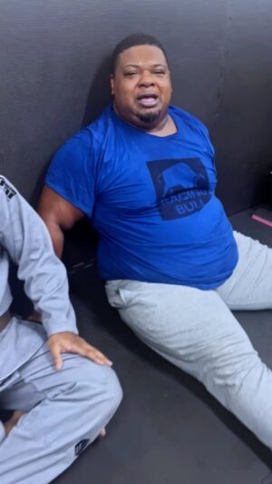Big Narstie Instagram - When @bignarstie comes through for a session with his crew at @base9submissiongrappling and bas a message for everyone after sparring 😂

This guy is a killer on the mat!

#bignarstie #nogi #jiujitsu #grappling #funny #bjj