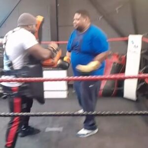 Big Narstie Instagram - Practice makes perfect baby steps to greatness 🦍💯 @musclebasegym @base_boxing happy Sunday