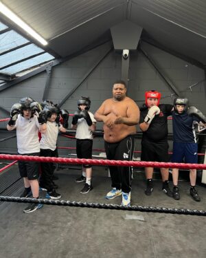 Big Narstie Instagram - Good session with da young Gs @musclebasegym @base_boxing
