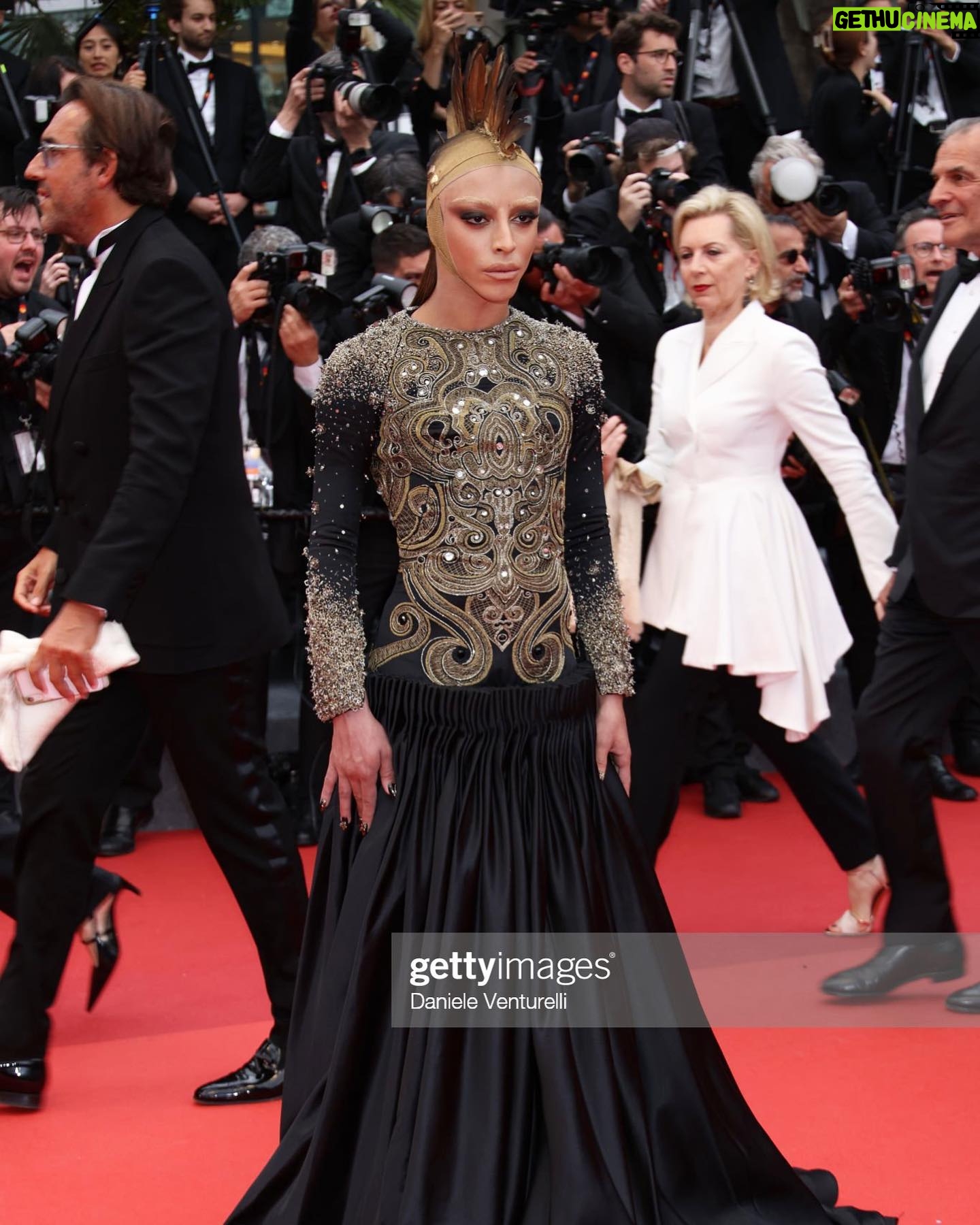 Bilal Hassani - 25.4K Likes - Alexander McQueen FW10/11, Lee’s last collection before his tragic passing.
Thank you to everyone that made this historic moment happen.
Headpiece @kevyncharo
Make-up @clotildemakeupartist with @nyxcosmetics_france
Hair @richard.bajon
Nails @loradesousa
Thank you @mon_vintage by Marie Blanchet for hunting down this work of art.
Thank you @indianajones @disneyfr for this iconic red carpet.