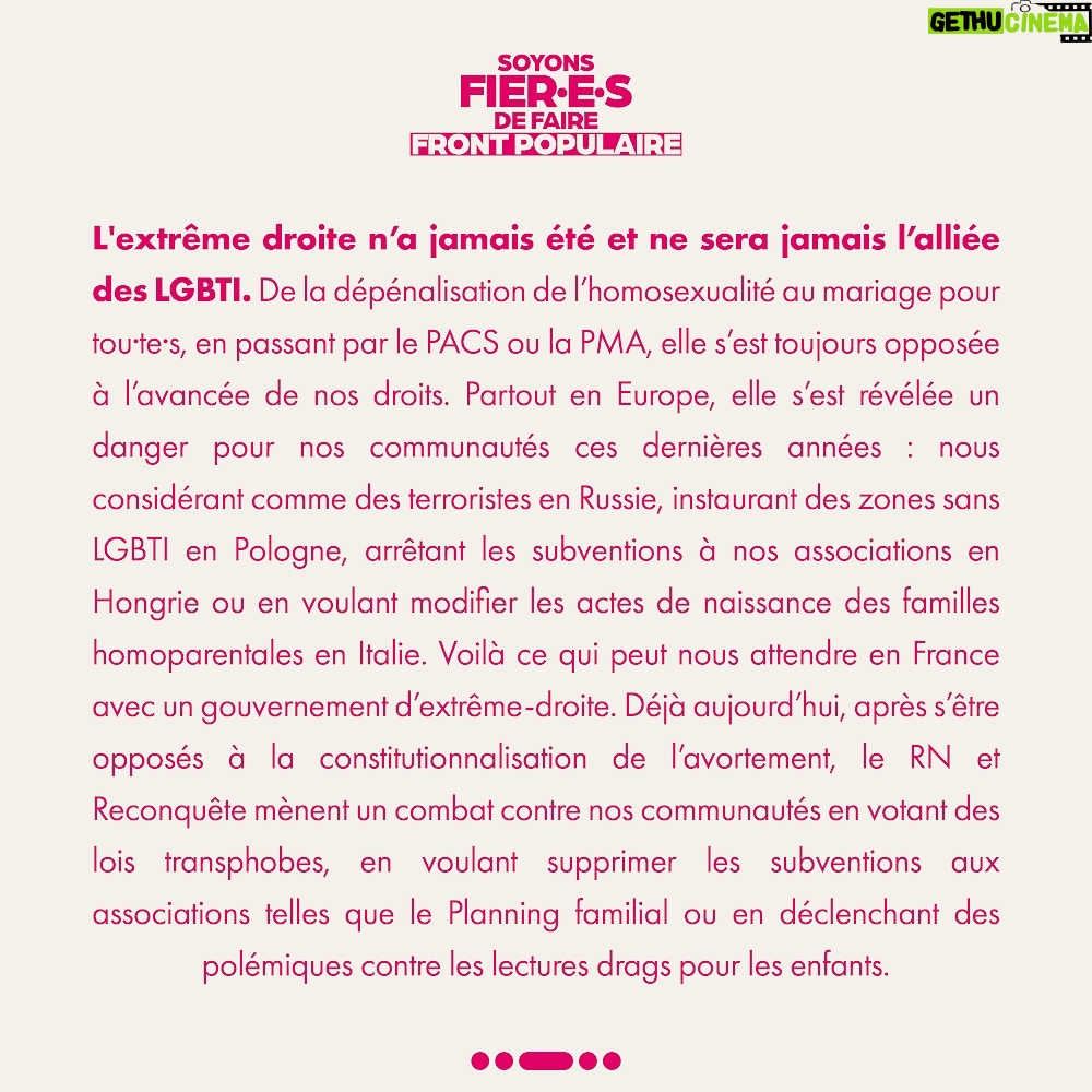 Bilal Hassani - 9.8K Likes - Nous, artistes queers, allié•es et fier•es, voulons porter la voix des @inverti.e.s en signant cette tribune importante. Rendez-vous les 30 juin et 7 juillet et faisons Front Populaire.
CHÉRI, Kalika, Joanna, Moon, Bilal Hassani et Claude Emmanuelle 💖