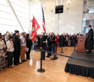 Bill Clinton Instagram - Today, in partnership with U.S. Citizenship and Immigration Services (@USCIS) and the U.S. District Court for the Eastern District of Arkansas, we welcomed 37 new U.S. citizens during a naturalization ceremony at the @ClintonCenter in Little Rock.
 
President Bill Clinton offered remarks to welcome the new citizens.
 
Congratulations and best wishes!