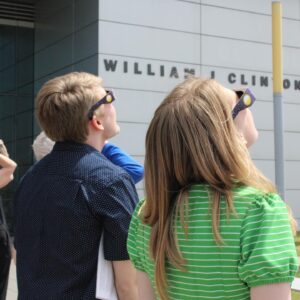 Bill Clinton Instagram - 🌞🌚A celestial recap: check out some totality cool moments from our #eclipse experience at the Clinton Center!