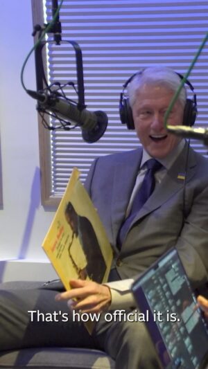 Bill Clinton Instagram - 🎶 #TBT: Last June, President Bill Clinton joined @questlove and Team Supreme on @QLS to celebrate Black Music Month.

🎷 He recalls the actions he took in the White House to support his passion for music, revisits his saxophone playing on Arsenio Hall, and offers advice for those looking to make a difference.
