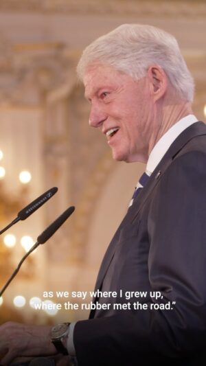 Bill Clinton Instagram - “Be proud of what you’ve done, prove that it works, and start dreaming right now about what you hope will happen when this meeting is held 25 years from today.”—President Bill Clinton addresses the “Our Security Cannot Be Taken For Granted” conference in Prague | @nato

📽️: @hardpinmedia