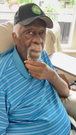Bill Russell Instagram - Here we go #Game6 I have a special announcement (#6)  LETS GO CELTICS!! #BleedGreen @celtics vs @warriors #NBAFinals2022 @NBAonABC @espn @nba