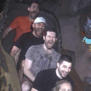 Billy Eichner Instagram - I adopted these 7 mostly middle-aged gay men and brought them to Disneyland as a little treat. (Apparently other people bring children?) We had the BEST time. And you must try the Avengers-branded chicken shawarma - surprisingly delicious! Thank you to my dear friend and colleague Mickey Mouse and all my friends @disney and @disneyland for a perfect day. I’ve been going to Disney parks since I was 5. It never, ever disappoints! 💫