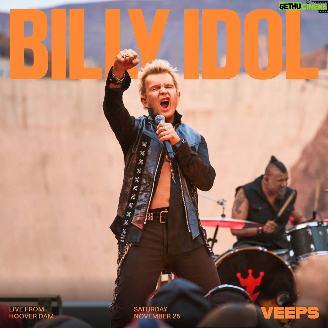Billy Idol - 9K Likes - TODAY at 12pm PST / 3pm EST! - 'Billy Idol: State Line' is streaming worldwide on @Veeps! Get access using the link in bio.