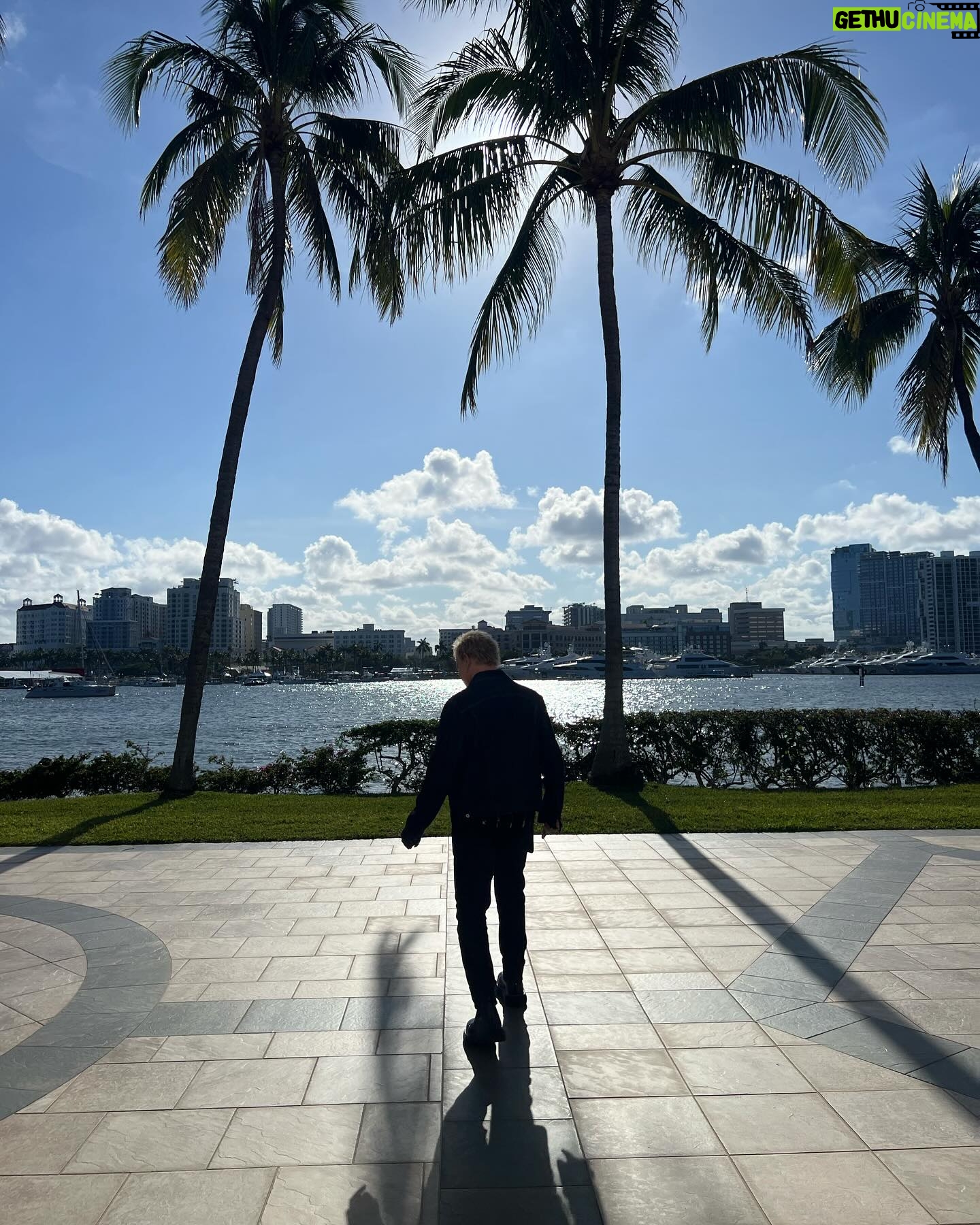 Billy Idol - 10.7K Likes - Nice getting out to the @flaglermuseum Henry Flagler museum here in West Palm Beach yesterday …I’m standing in his own private railcar, which pulled up to his house at one time! Aahh the gilded age…! -BFI