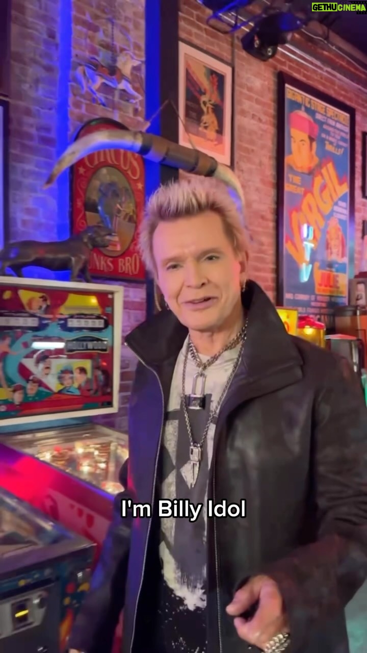 Most liked Instagram photo of Billy Idol