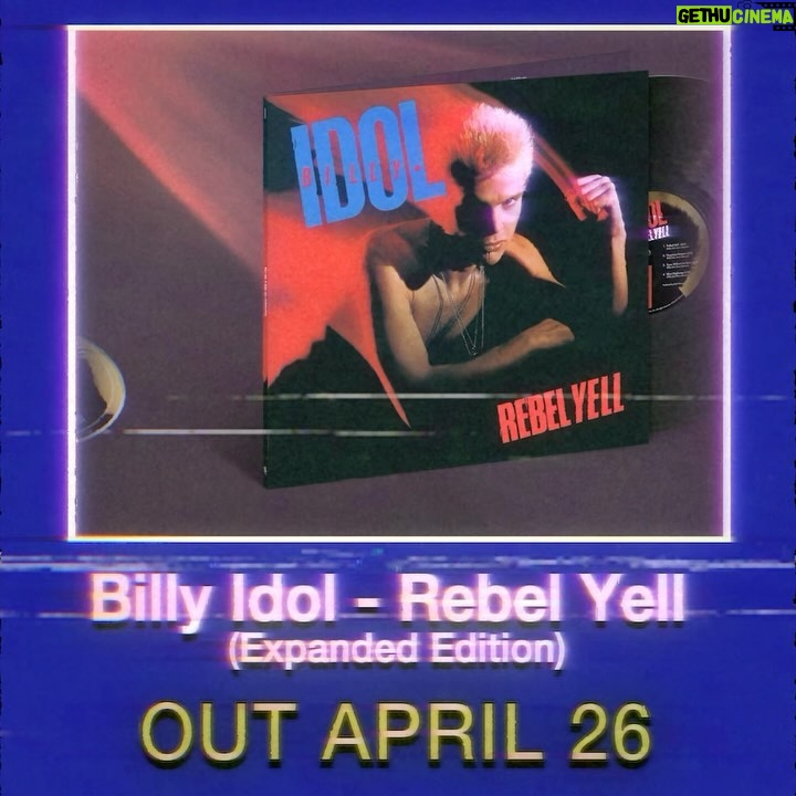 Billy Idol - 11.5K Likes - ✊🏼 Billy Idol - Rebel Yell
40th Anniversary Expanded Edition
Release date: April 26, 2024
Formats: 2CD, 2LP, Limited Edition 2LP (webstore exclusive)
Use link in bio to pre-order!
Disc 1
1. Rebel Yell (Side A)
2. Daytime Drama (Side A)
3. Eyes Without A Face (Side A)
4. Blue Highway (Side A)
5. Flesh For Fantasy (Side B)
6. Catch My Fall (Side B)
7. Crank Call (Side B)
8. (Do Not) Stand In The Shadows (Side B)
9. The Dead Next Door (Side B)
Disc 2 (Bonus Tracks)
1. Best Way Out Of Here (Side C)
2. Love Don’t Live Here Anymore (Side C)
3. Daytime Drama (Demo) (Side C)
4. Flesh For Fantasy (Demo) (Side C)
5. Catch My Fall (Early Version) (Side D)
6. Crank Call (Demo) (Side D)
7. (Do Not) Stand In The Shadows (Demo) (Side D)
8. Eyes Without A Face (Poolside Remix) (Side D)