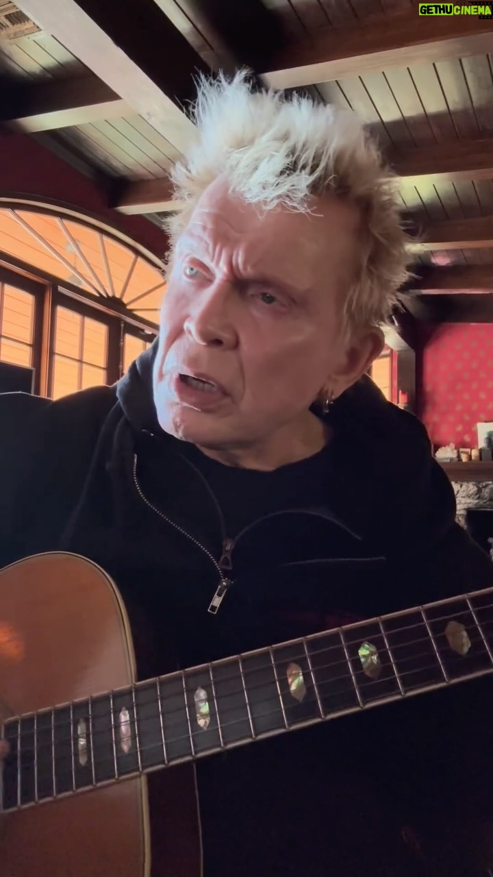 Billy Idol - 62.6K Likes - Thought I’d try ‘These Days’ written by Jackson Browne but I heard it on Nico Chelsea girls album which I like a lot… There are number of songs on the album I could pick out on my guitar in a rudimentary fashion but it helps to sing for me -BFI
