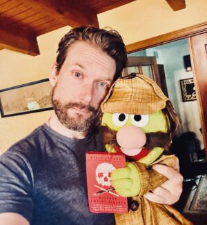 Billy Jensen Instagram - Thank you so much Emily for making and gifting me this amazing Sherlock Hemlock! 

Emily (@axepersonified) creates amazing Muppets replicas. She asked which one I would want, and I thought about the Newsman, Reporter Kermit, and of course, Super Grover. But in the end, she bestowed upon me Sesame Street’s original detective, Sherlock Hemlock. Perfect. 

Who’s your favorite muppet? 

The Muppets mean a lot to me. My mom and I used to watch the Muppet Show together every Monday night, and we later bonded over Emmet Otter when Dad was in the hospital over Christmas.
Sherlock was voiced by the great Jerry Nelson, who also was The Count, Lew Zealand (the most deranged muppet in history) and Emmet himself. 

In honor of Jim Henson and the new doc, and say to you all “Egad!” 

Please look at Emily’s page. She has made so many amazing characters. So many random ones. Taylor Swift as a Muppet and Crazy Harry are my two faves.