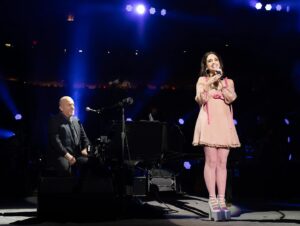 Billy Joel Instagram - @alexarayjoel joined her father on stage for ‘Say Goodbye to Hollywood’ and ‘To Sir With Love’ during show  #101 of the MSG residency @thegarden 

📸 @thelaurenstark