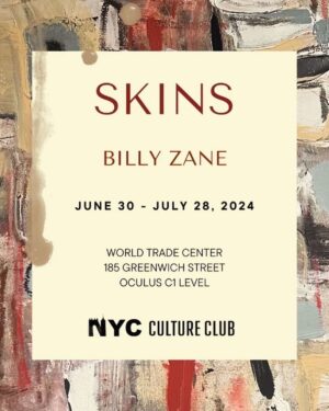 Billy Zane Instagram - West Coast - #Frontman @gallery33sm 

East Coast - #Skins @nyccultureclub 

And a couple pieces in between. 

“I’ll get one done in a second if you wait..”