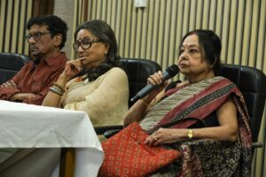 Birsa Dasgupta Instagram - We celebrated filmmaker Harisadhan Dasgupta's birth centenary at Nandan on Bengali New Year's Day! 

শুভ নববর্ষ।
বড়োদের প্রণাম, ছোটদের ভালোবাসা।

#bengalinewyear #happybirthday #documentary #cinema #legend #family #love #life