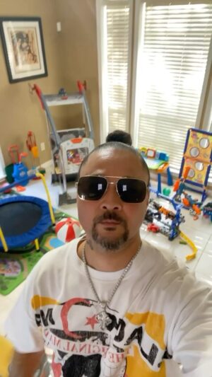 Bizzy Bone Instagram - The homey dropped the Heavens Movie reels off and said the crib looked like toys r us.  Family bro.