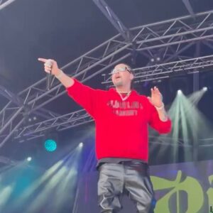 Bizzy Bone Instagram - Amazing show last night. I didn’t really know how i did. 
Then i started receiving footage from the people who attended. Wow. I was just giving it my all. You never really know when u up there how your doing. Just locked in. 
I can’t even explain how much the people out here love BONE. Each member. Wether solo or not. The love out here is something i have not felt in a very very long time. Stepping away for awhile to get my children’s careers together has been a journey. I know ya’ll understand what i am doing. I hear the bullsht as well (2nd slide) always gon be haters #mrrogersneighborhood 🤭. The group is gonna be just fine. Imma shut it down real quick. With talent. With Grace. Its that simple. Long live Bone Thugs n Harmony. Imma keep saying it. Until its backwards baby!!!!!!! 
@juicyfest.co we are just getting started. Buckle up for safety mates 😁. 
P.S. @ybl_sinatra went awf! Proud of my son. Very proud. 
Im on Daddytime. Not 😈 time. See how i did that? 
NEW ZEALAND & AUSTRALIA I F’N LOVE YOU! 
Im here lets gooooooooo!!!!!!
God be with me lets set this MF awf! 
P.S. to clarify slide 2 is for you haters out there. If you feel some kinda of way then …. That uh definitely be you. Ya’ll do not care as much as i do and are not ready to throw down for this sht or my niggaz. I AM! 
I got Water bottles for all yall. 😆😆😆😆😆
Its all good frfr. Lighten up because i am having a ball out here. Too blessed to be upset at all. 
Enjoy. ✌🏽