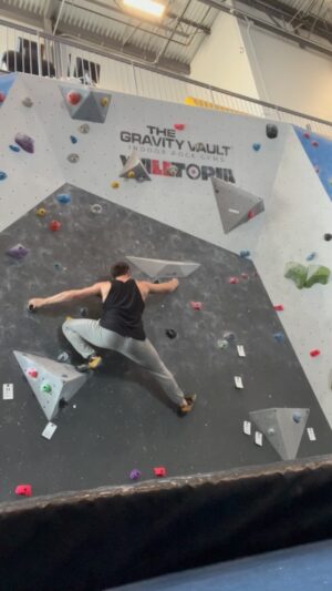 Bj Gruber Instagram - Gravity Vault V6 #climber #boulder #athlete