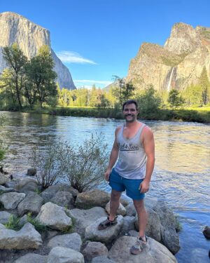 Bj Gruber Instagram - Just took my first trip to Yosemite! Trevor and I climbed over 4k feet in 3 days. Around 4120’ of classic 5th class rock climbing. Routes included: Munginella, Selaginella, Jamcrack, The Nut Cracker Suite, Pine Line, the Grack, and The Royal Arches. #climb #climber #adventure #hot #tradclimbing #summer