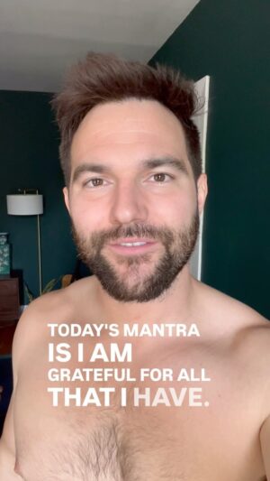 Bj Gruber Instagram - I am grateful for all that I have #mantra #motivation #inspiration