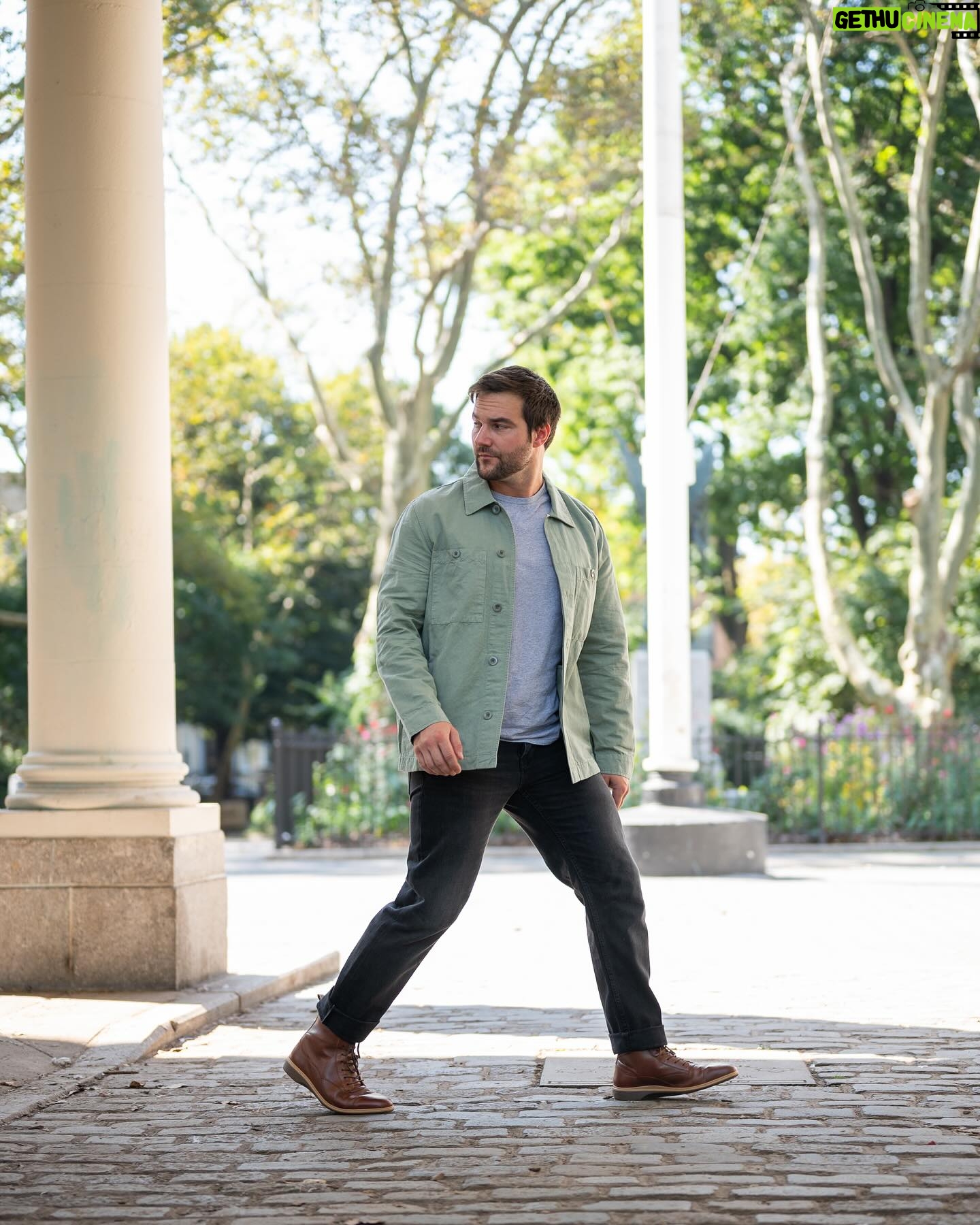 Bj Gruber - 1.4K Likes - I did a photo shoot with @wear.amberjack back when it was warm. They have VERY nice and comfortable shoes. I got some of their Chelsea boots. Big recommendation! 10/10 #actor #model #nyc