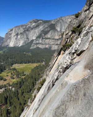 Bj Gruber Instagram - Just took my first trip to Yosemite! Trevor and I climbed over 4k feet in 3 days. Around 4120’ of classic 5th class rock climbing. Routes included: Munginella, Selaginella, Jamcrack, The Nut Cracker Suite, Pine Line, the Grack, and The Royal Arches. #climb #climber #adventure #hot #tradclimbing #summer