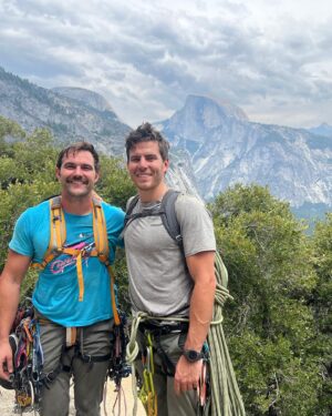 Bj Gruber Instagram - Just took my first trip to Yosemite! Trevor and I climbed over 4k feet in 3 days. Around 4120’ of classic 5th class rock climbing. Routes included: Munginella, Selaginella, Jamcrack, The Nut Cracker Suite, Pine Line, the Grack, and The Royal Arches. #climb #climber #adventure #hot #tradclimbing #summer