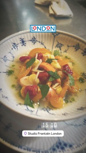 Björn Frantzén Instagram - Kitchen 360 - Lunch service in London @studiofrantzenlondon