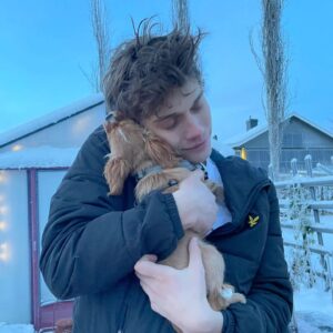Björn Mosten Instagram - my newyears-buddy ❤❤❤