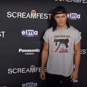 Blair Redford Instagram - Thanks for having me back @screamfestla .  Always the perfect film festival for October!