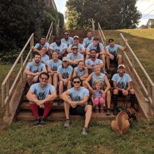 Blair Redford Instagram - Had an incredible weekend with a lot of @thegiftedonfox crew in our kickball tournament. Such a pleasure working with all these talented individuals. Without their hard work and long hours every day you would not have the show we deliver. Without them the actors would simply be running around pretending to have powers… No one would see it… It would be lame. Show some love.  Cue this speech for the 2nd pic. “Fight and you may die. Run, and you'll live... at least a while. And dying in your beds, many years from now, would you be willing to trade ALL the days, from this day to that, for one chance, just one chance, to come back here and tell our enemies that they may take our lives, but they'll never take... OUR FREEEDOMMM!"