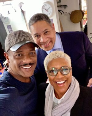 Blair Underwood Instagram - Still trying to process the loss of my dear, dear friend from our hometown of Petersburg, VA. Her name is Marva Hicks and she transitioned last week to a better place than here. She was a giant in my eyes. When I had to leave college unexpectedly, & decided to move to NY and pursue acting, I had no idea where or how to start. She came over to our family home, sat down @ our kitchen table and walked me through how to create a résumé, an 8 x 10 headshot of myself and all of the pitfalls, pros and cons of moving to New York and pursuing an acting career. Marva was an industry pro, who worked in tv, Broadway, radio and virtually every medium. We inspired & encouraged each other through these many years. This photo was taken the last time I saw her and her husband, Akwasi, in 2020 when she came backstage after a performance of A SOLDIER’S PLAY on Broadway 🎭. She taught me that Broadway, a career in the arts & dreams were possible. All I had to do was follow her lead! You can Rest In Peace now my friend. You are missed, loved & eternally celebrated & remembered!