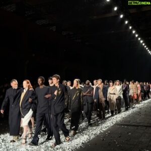 Blake Abbie Instagram - with love @driesvannoten thank you for making us dream here’s to your new chapter 🩶