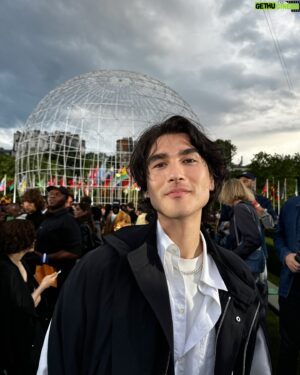 Blake Abbie Instagram - we are the world @skateboard @louisvuitton 🌍🤍🖤❤️💚💛