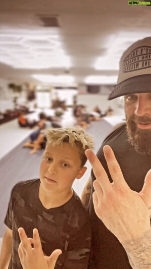 Blake Foster Instagram - Me and @jaxonafosterbjj definitely vanilla baby 😂 #likefatherlikeson #jackharlow