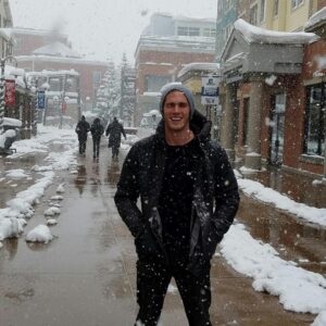 Blake Jenner Instagram - Today was more like Snowdance than Sundance. So happy to be here with #SidneyHall #Sundance
